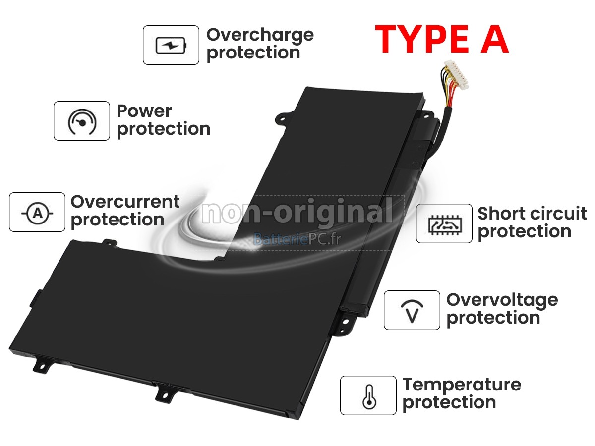 batterie pour Asus VivoBook Flip 12 TP203MAH