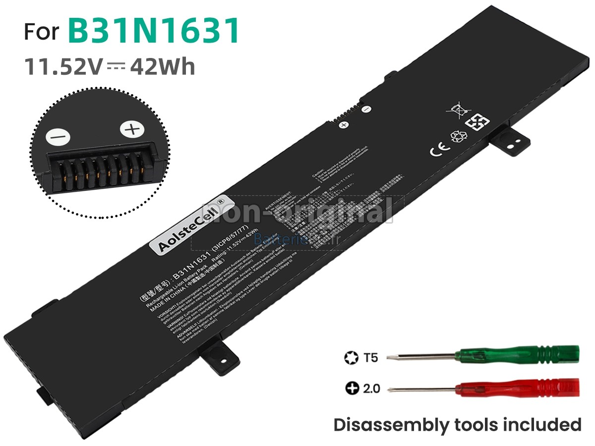 batterie pour Asus VivoBook A505BP