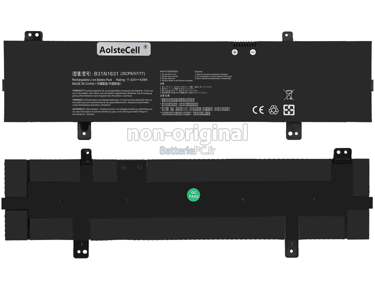 batterie pour Asus VivoBook A505BP