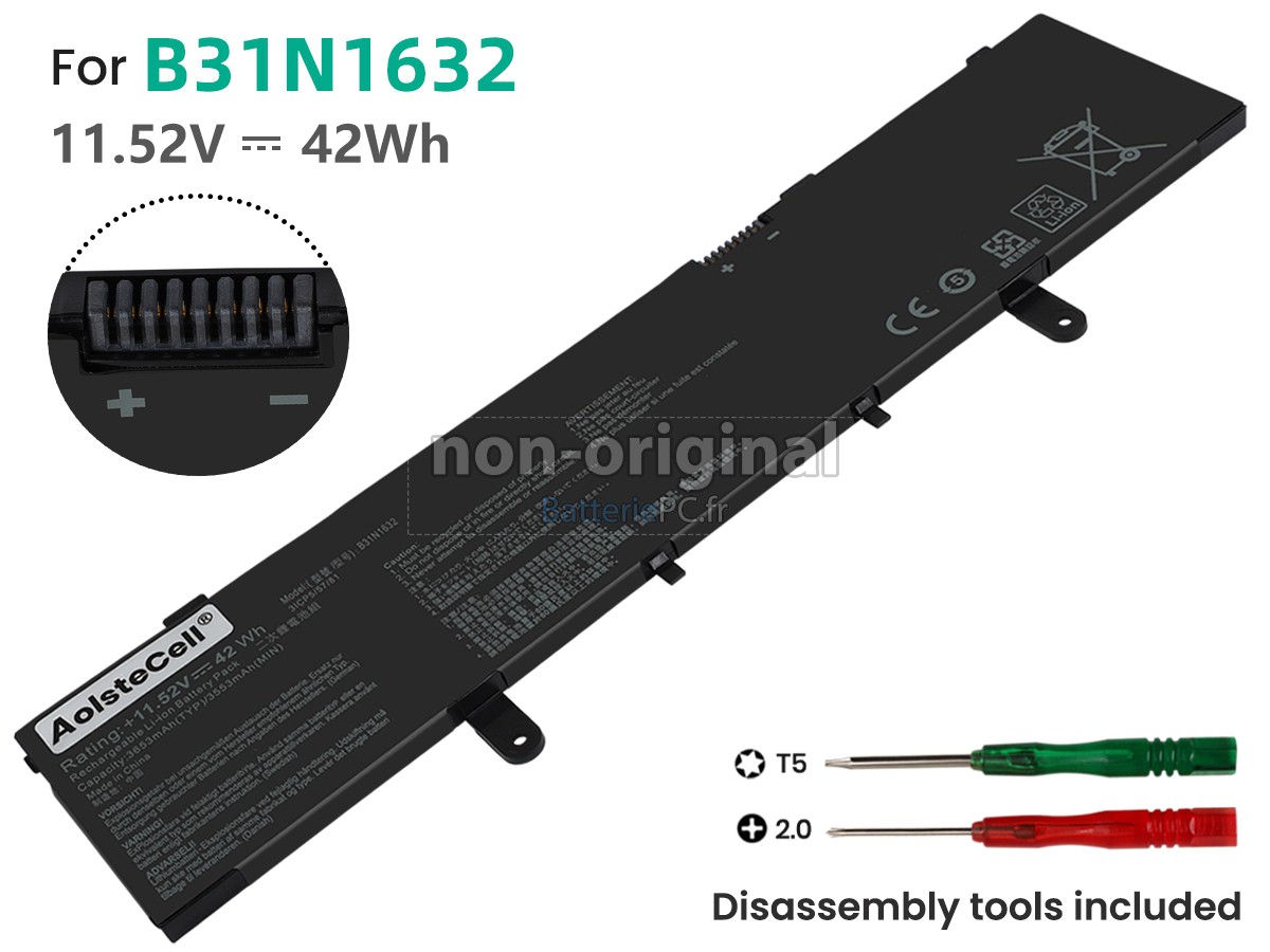 batterie pour Asus VivoBook X405UR