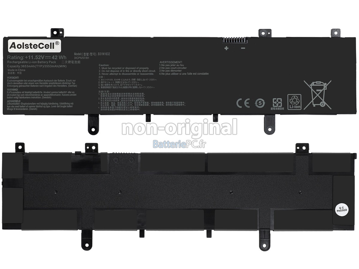 batterie pour Asus VivoBook X405UR