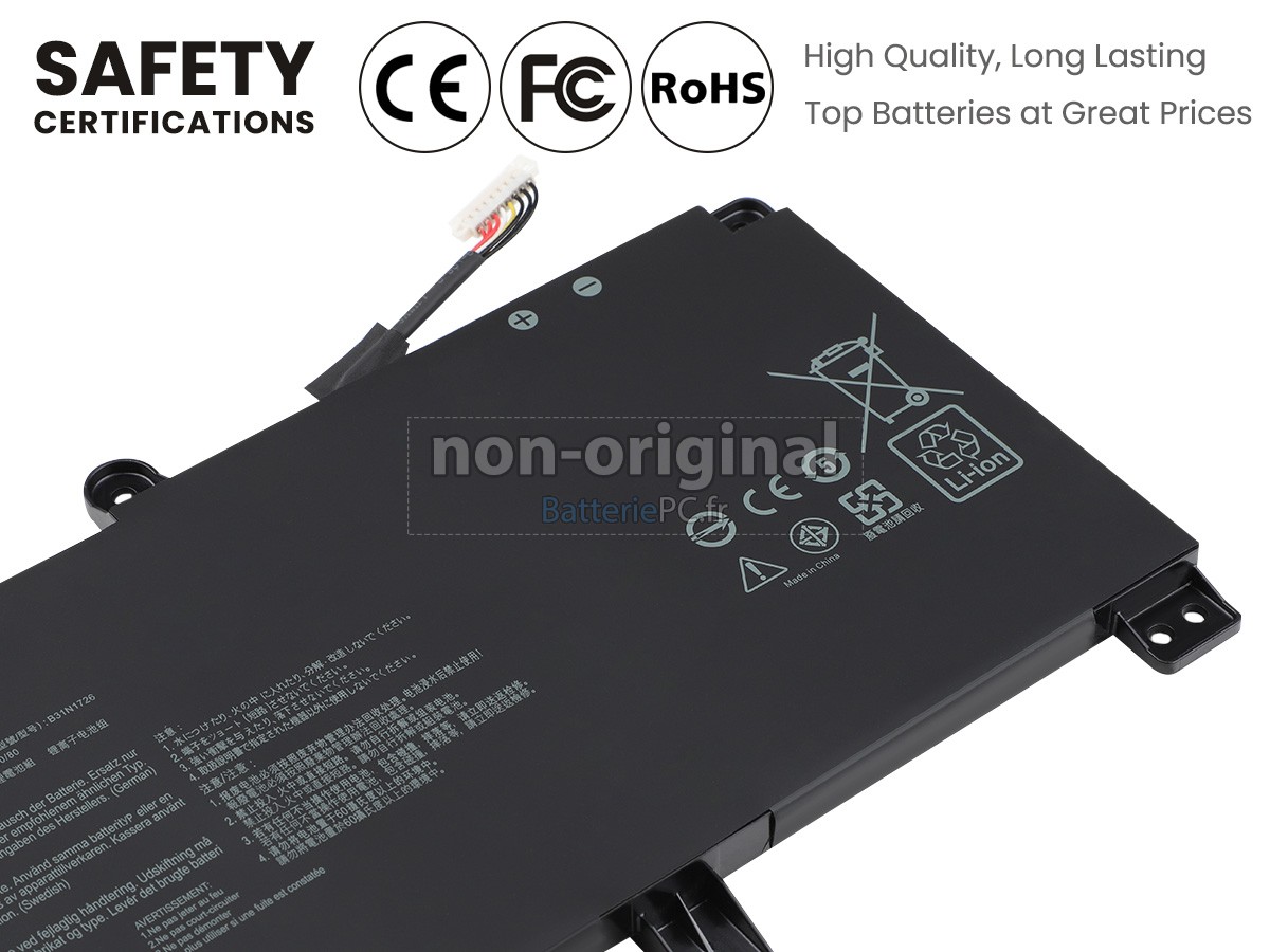 batterie pour Asus B31N1726-LONG
