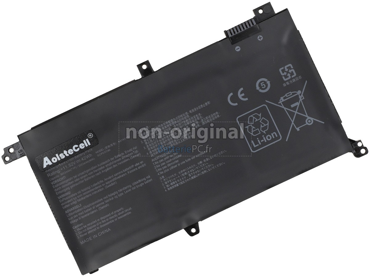 batterie pour Asus FX571GT-AL267T