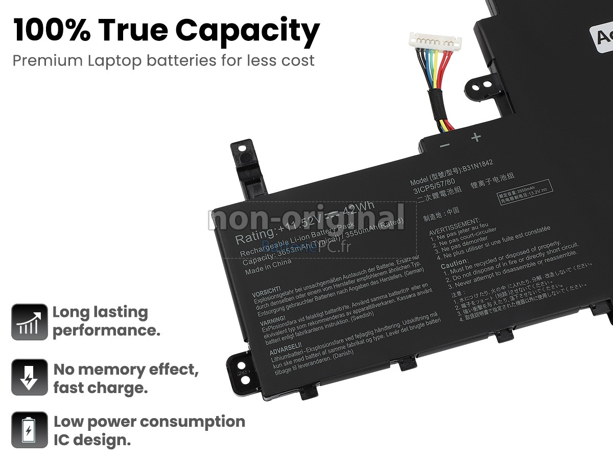 batterie pour Asus VivoBook 15 X513EQ