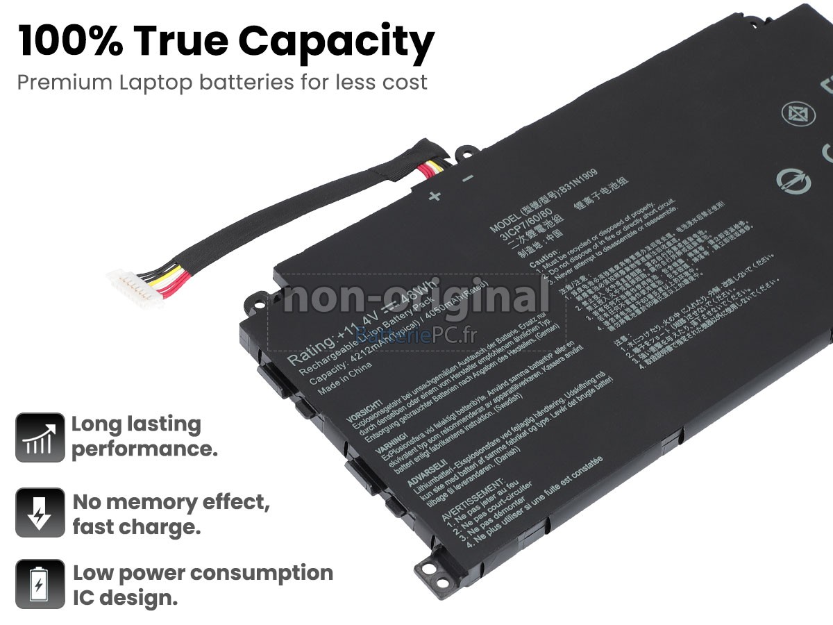 batterie pour Asus EXPERTBook L2 L2502FYA