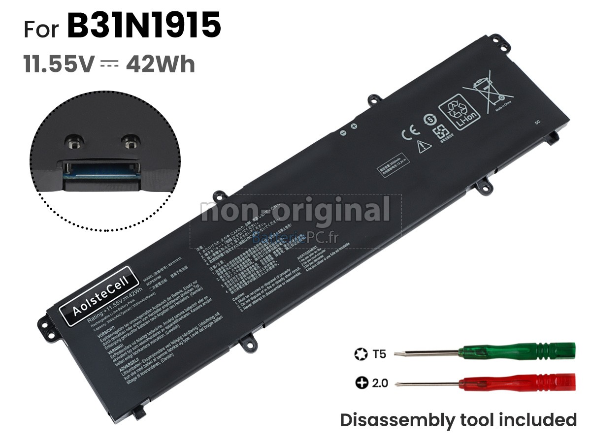 batterie pour Asus EXPERTBook BR1100FKA-BP0109RA