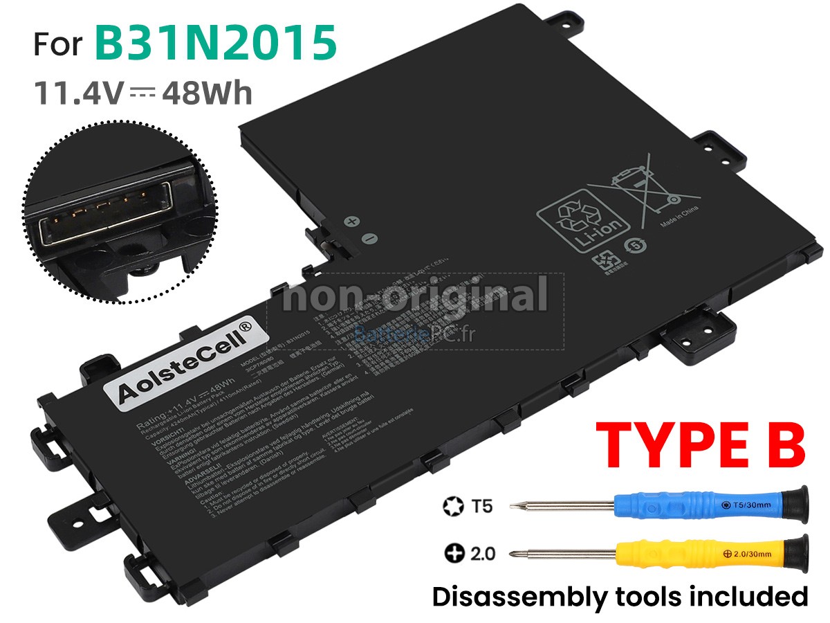 batterie pour Asus VivoBook 17 S712EA-BX177T