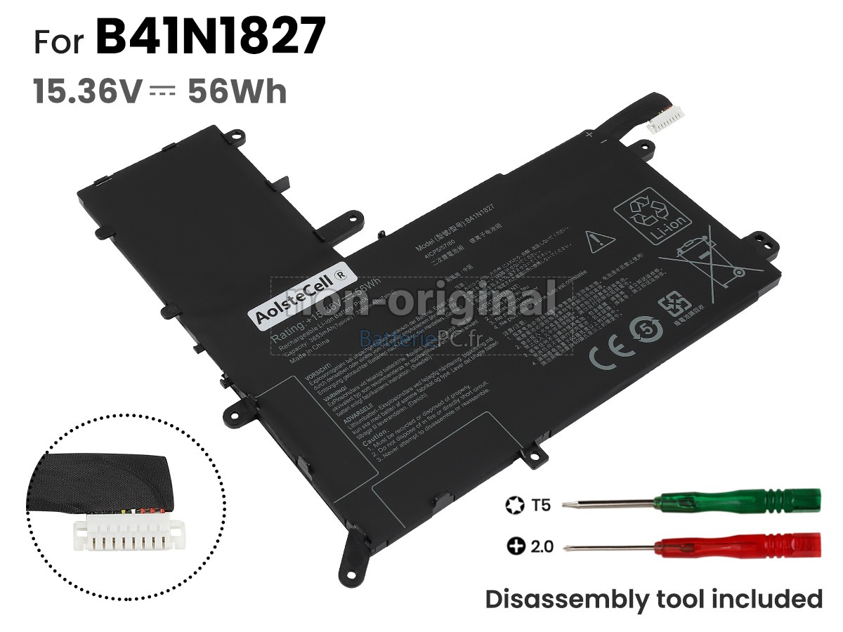batterie pour Asus ZenBook Flip 15 UX562UG