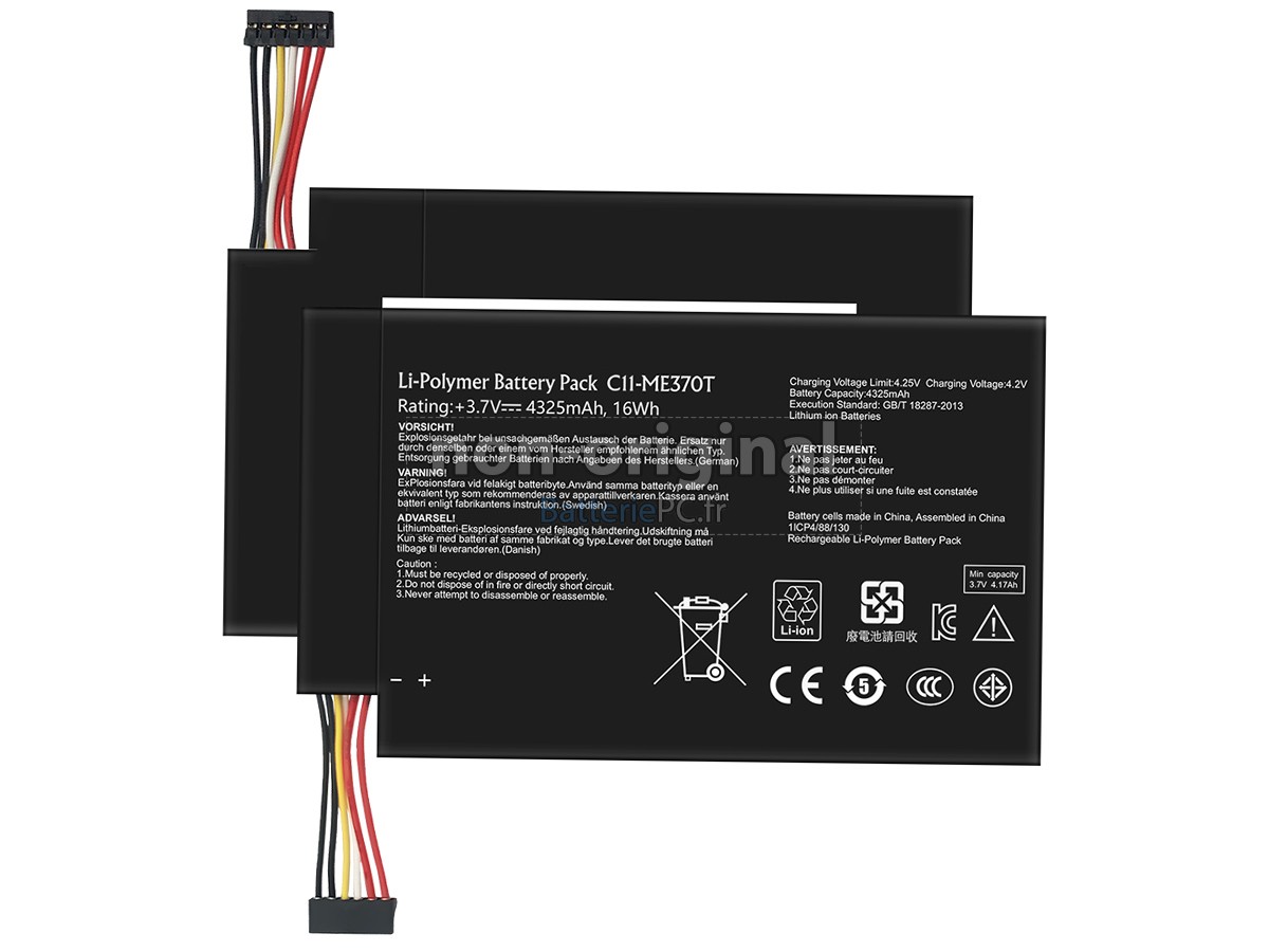 batterie pour Asus C11-ME370T