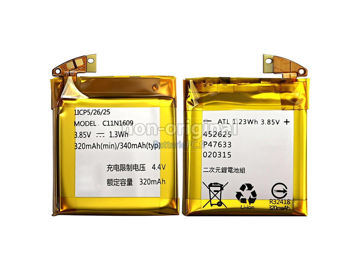 batterie pour Asus ZENWATCH 3 WI503Q