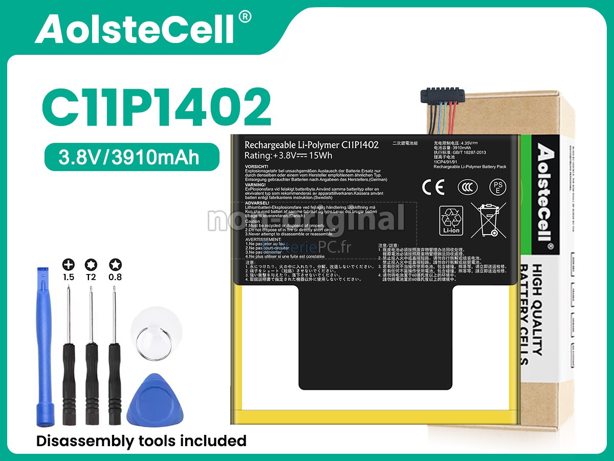 batterie pour Asus FE375CG