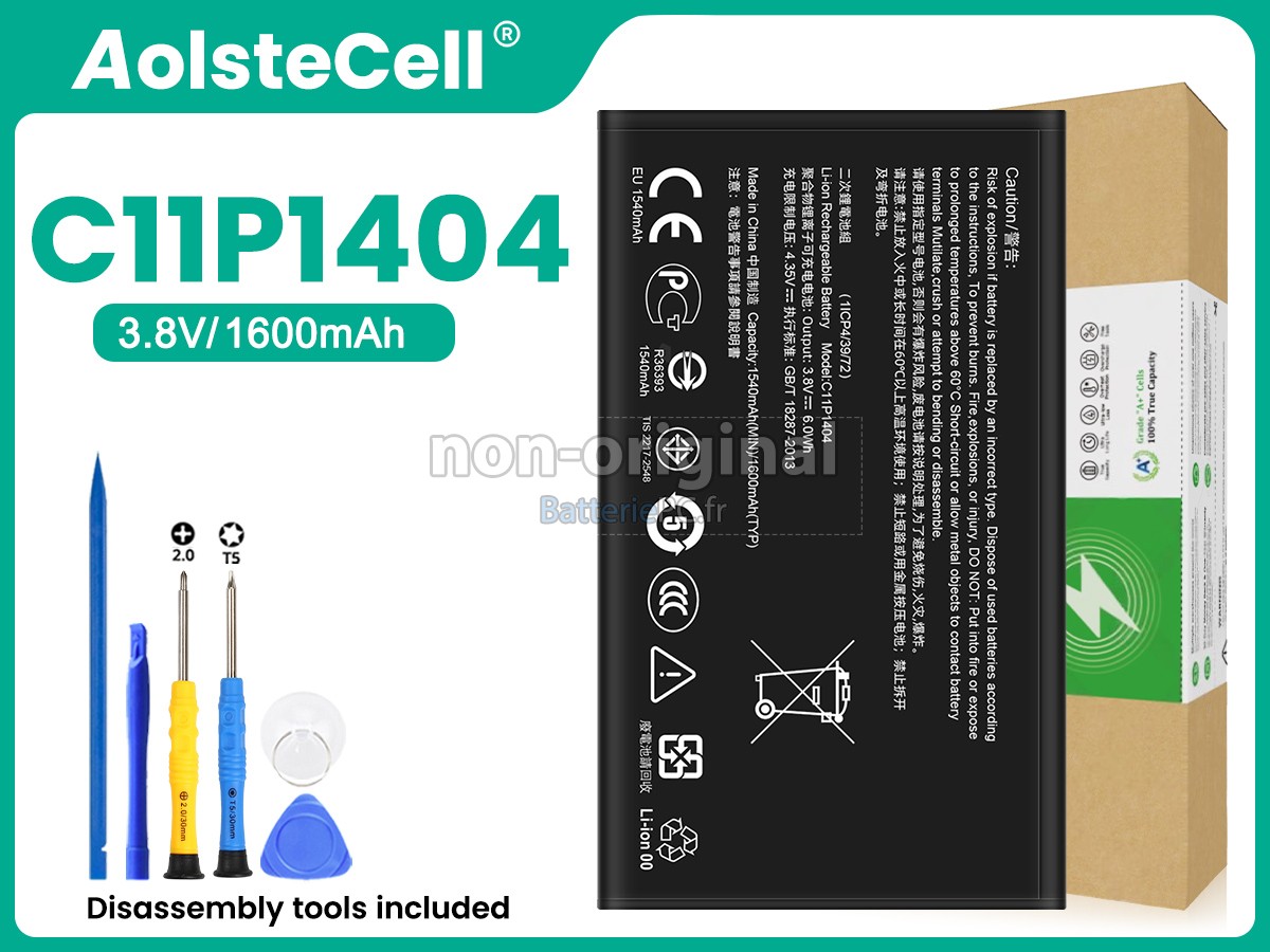 batterie pour Asus C11P1404