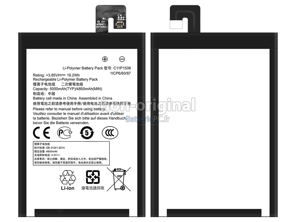 batterie pour Asus C11P1508