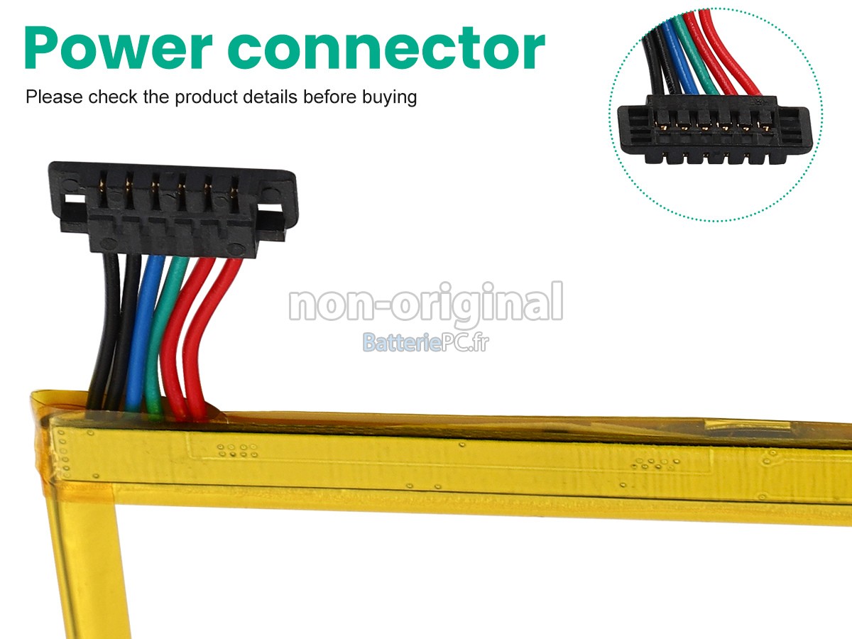 batterie pour Asus ZENPad S 8.0 Z580CA-1B029A