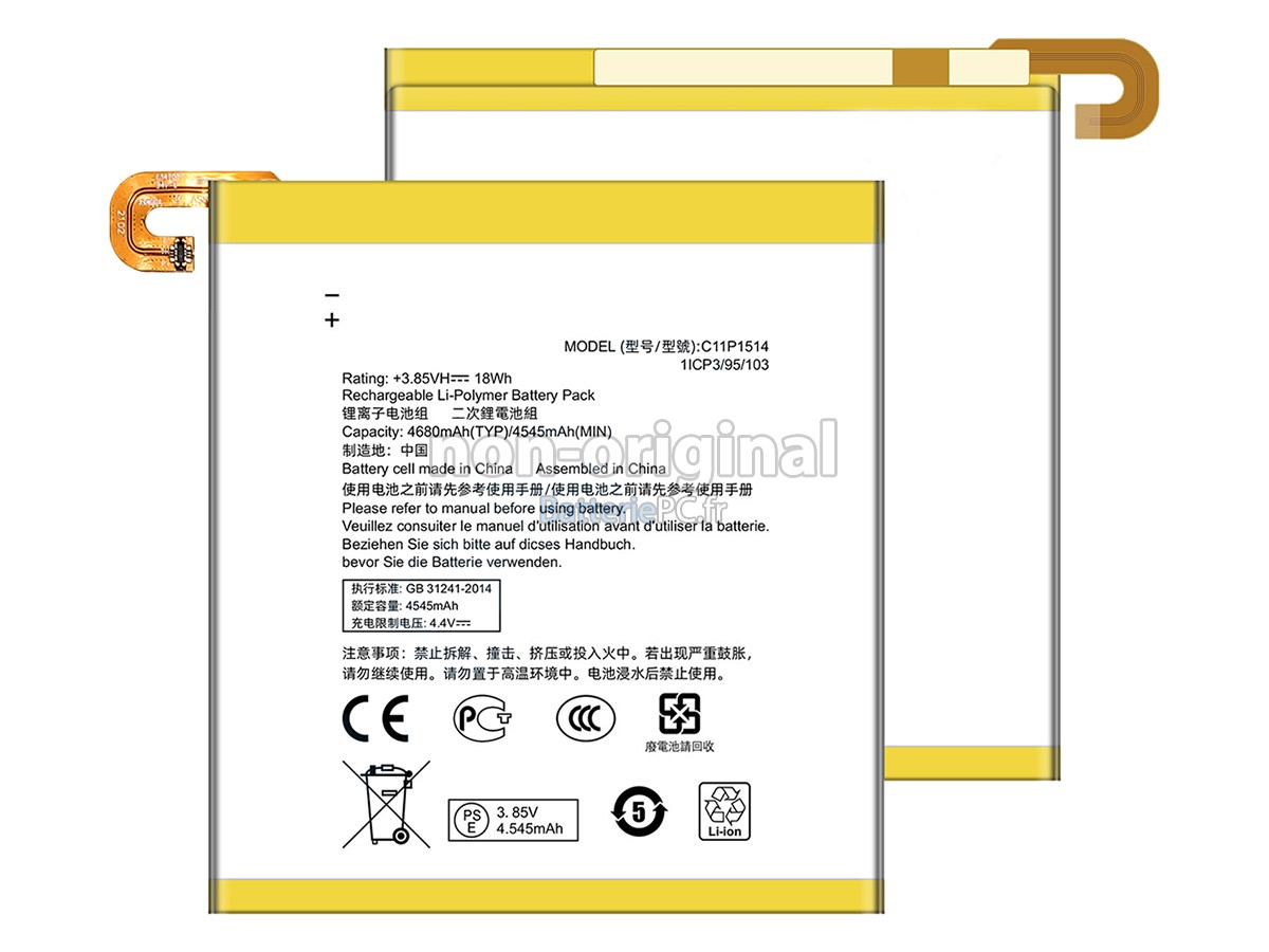 batterie pour Asus C11P1514