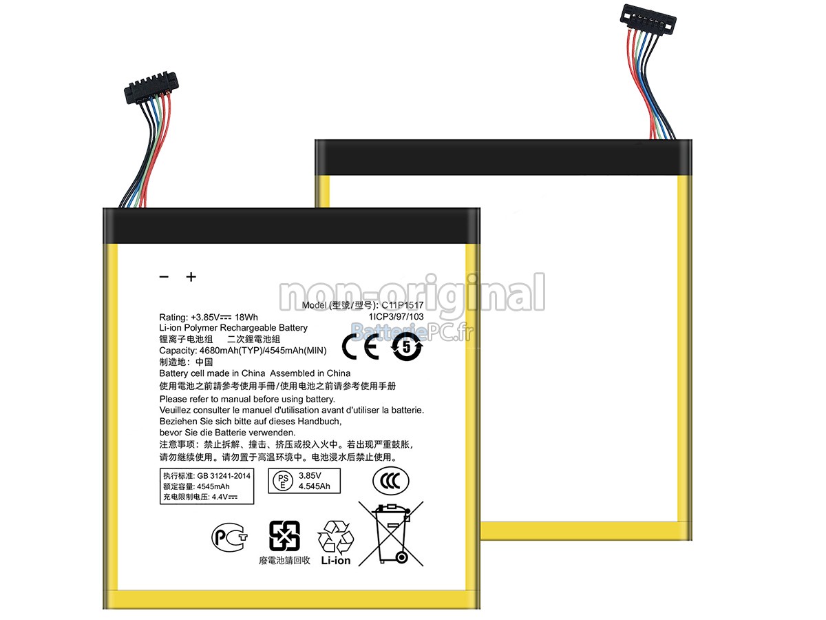 batterie pour Asus C11P1517