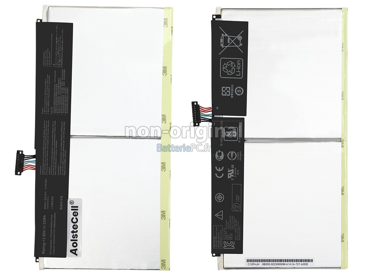 batterie pour Asus C12N1607