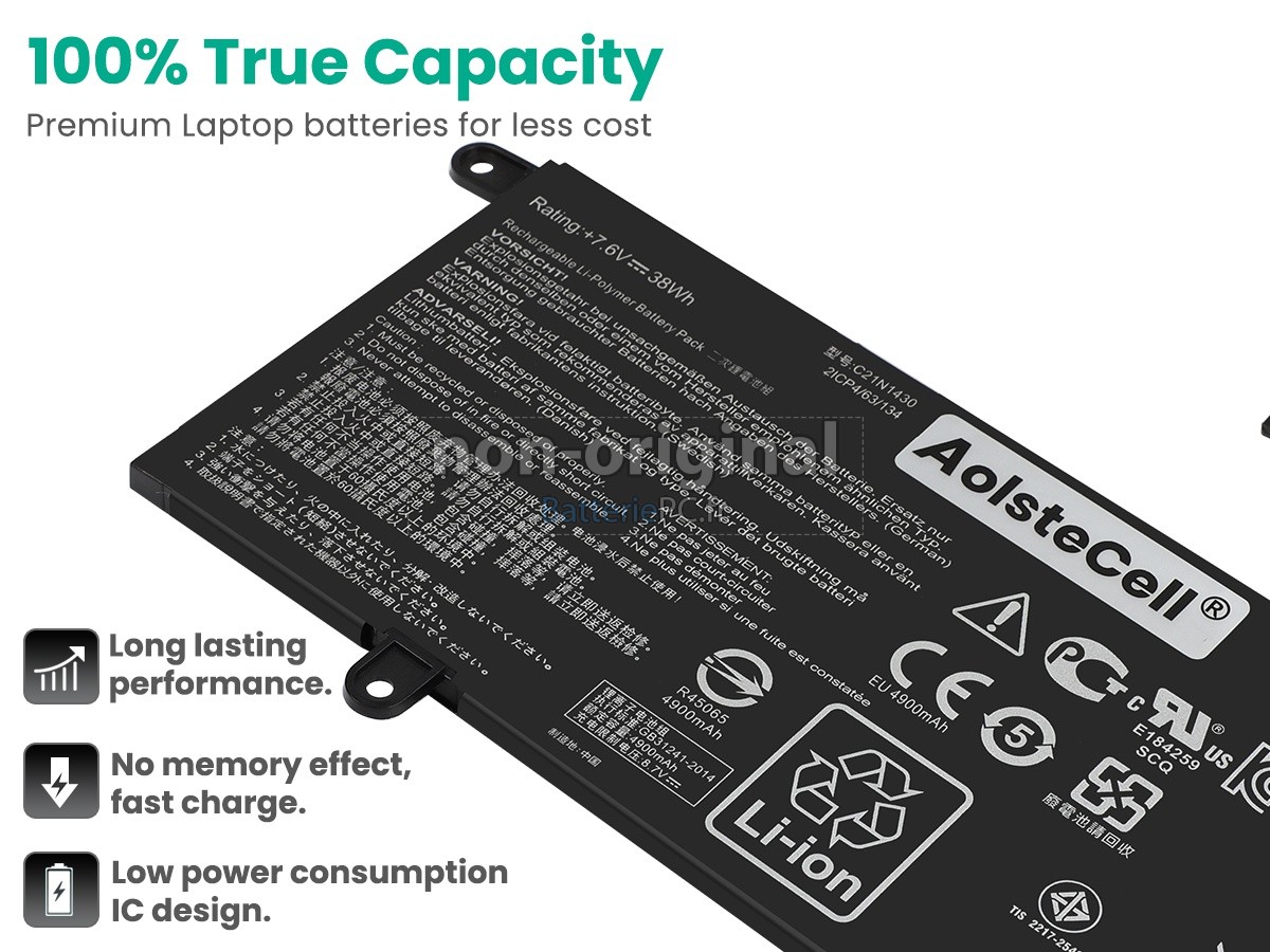 batterie pour Asus Chromebook C201PA