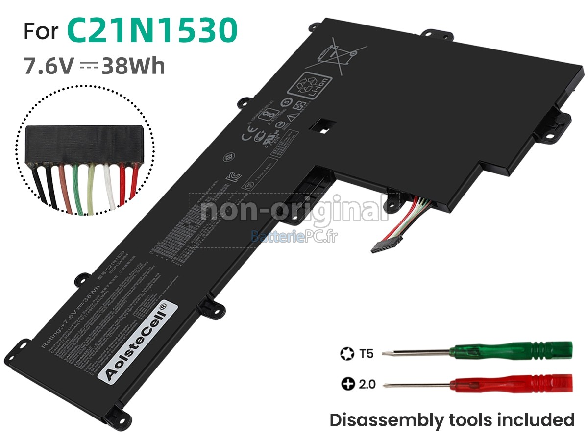 batterie pour Asus VivoBook E201NA-GJ008T-OSS