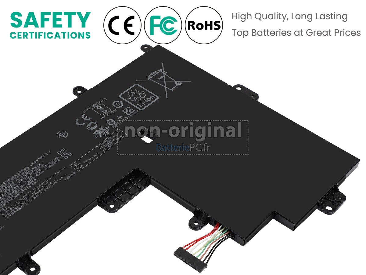batterie pour Asus VivoBook E201NA-GJ008T-OSS