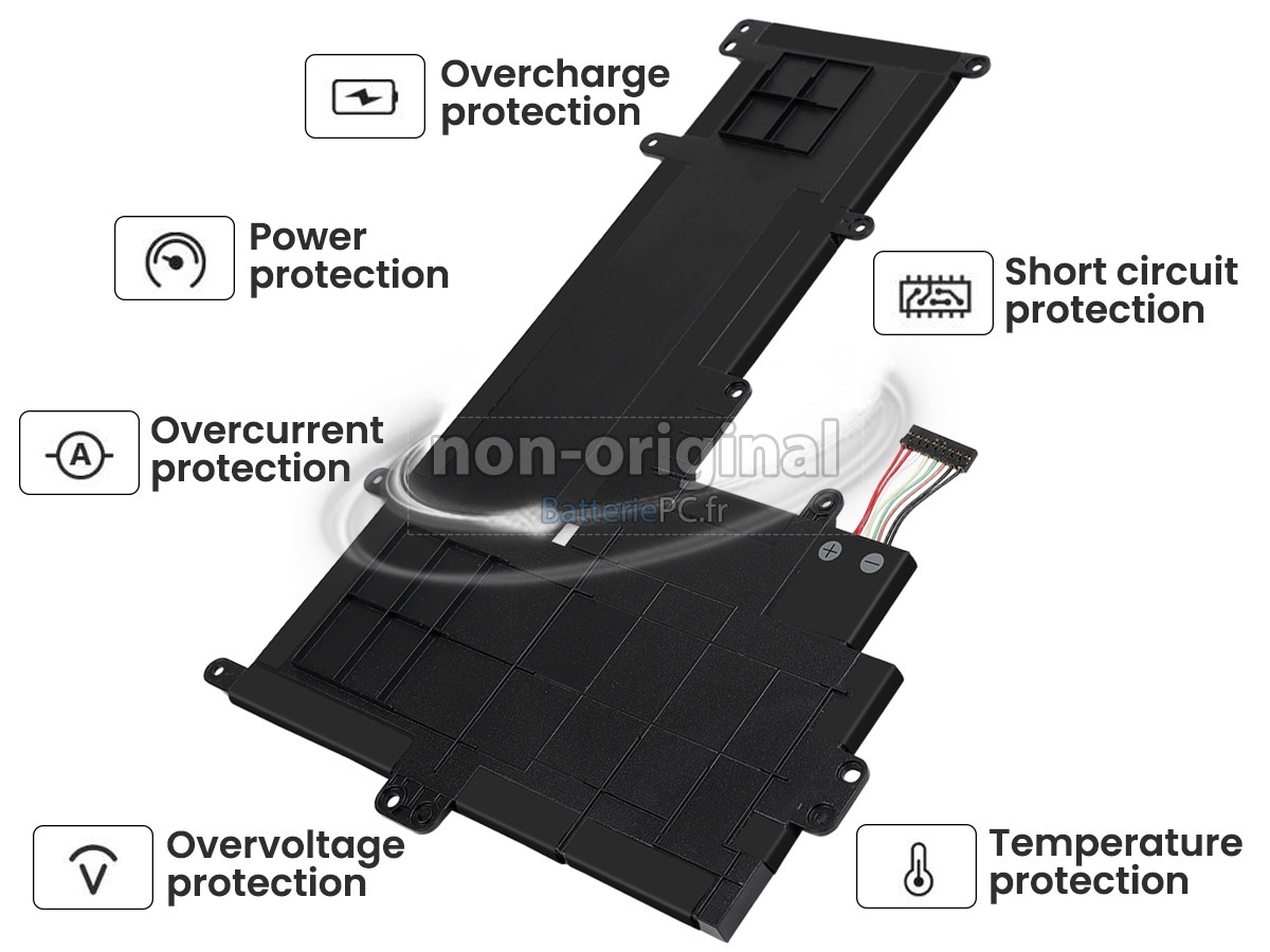 batterie pour Asus VivoBook E201NA-GJ008T-OSS