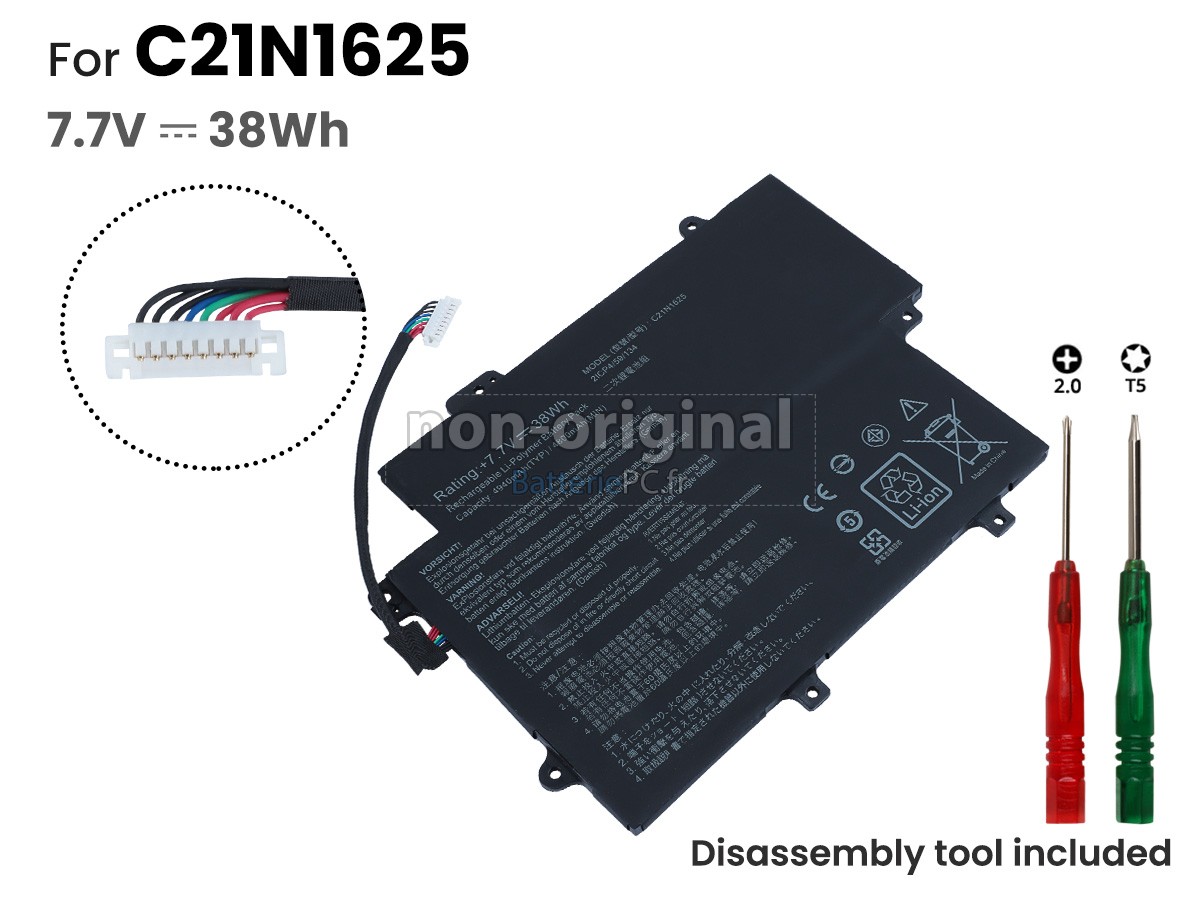 batterie pour Asus VivoBook Flip 12 TP203NA-BP029T
