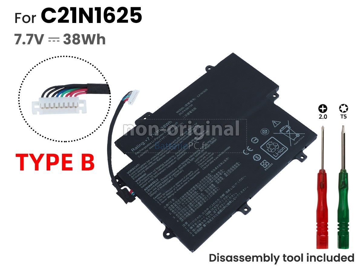 batterie pour Asus VivoBook Flip 12 TP203MAH