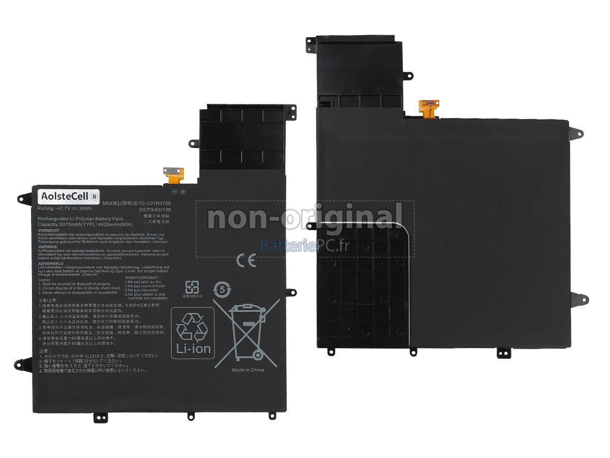 batterie pour Asus ZenBook Flip S UX370UA-78DHDAB1