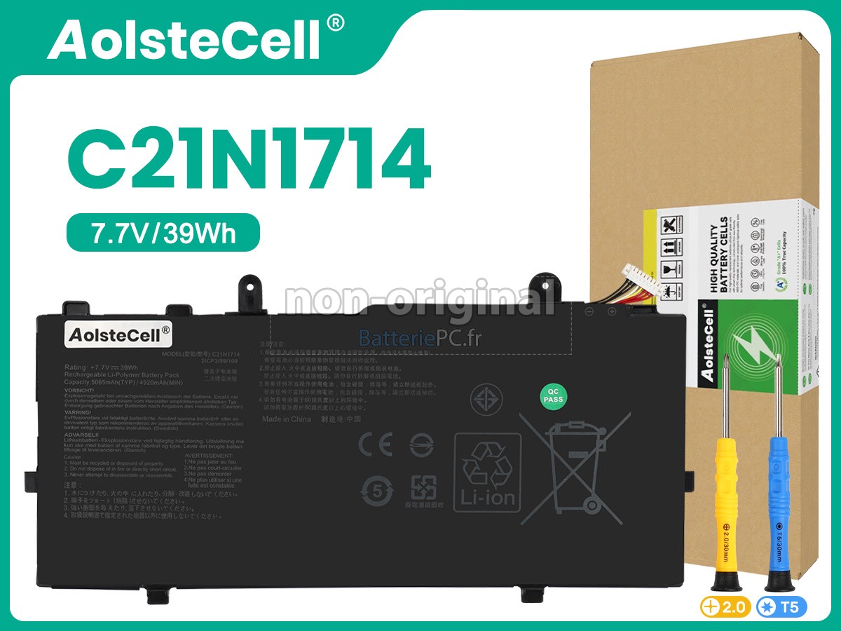 batterie pour Asus C21N1714