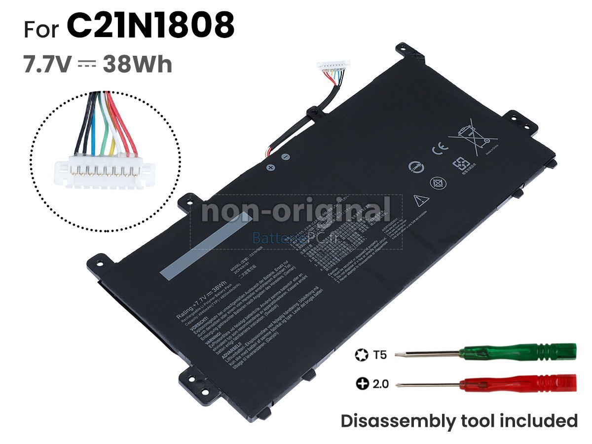 batterie pour Asus C21N1808-A