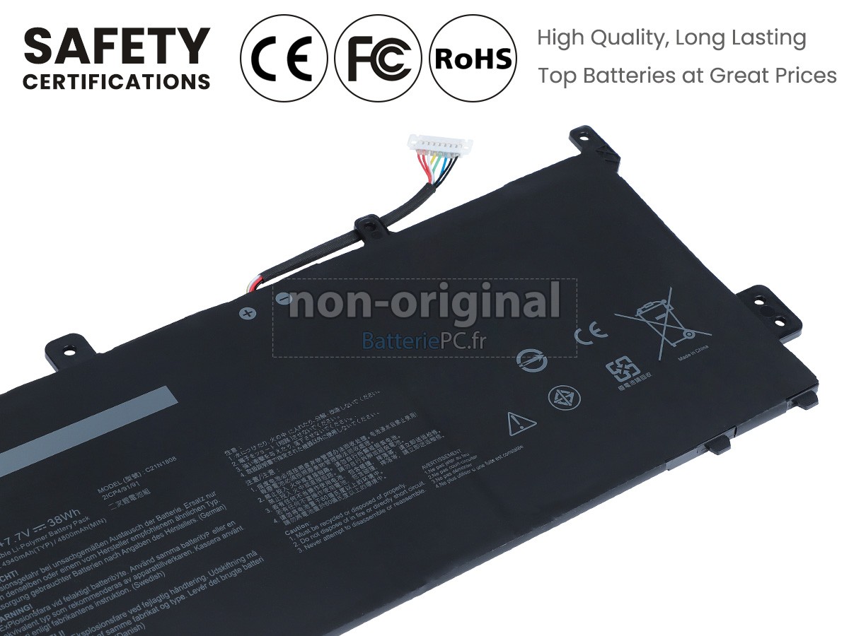 batterie pour Asus C21N1808-A