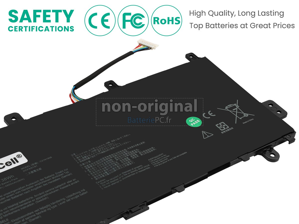 batterie pour Asus Chromebook C423NA-EB0063