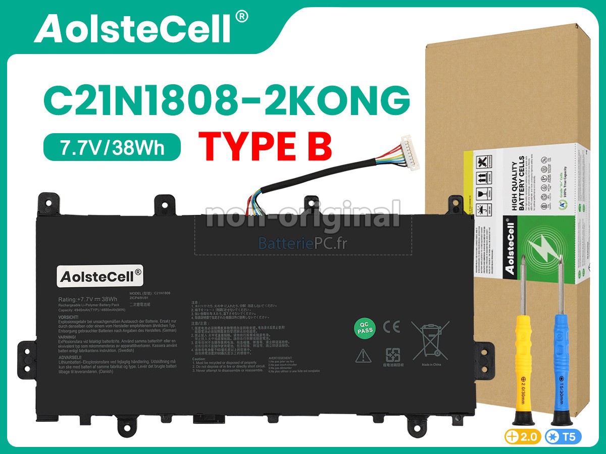 batterie pour Asus C21N1808