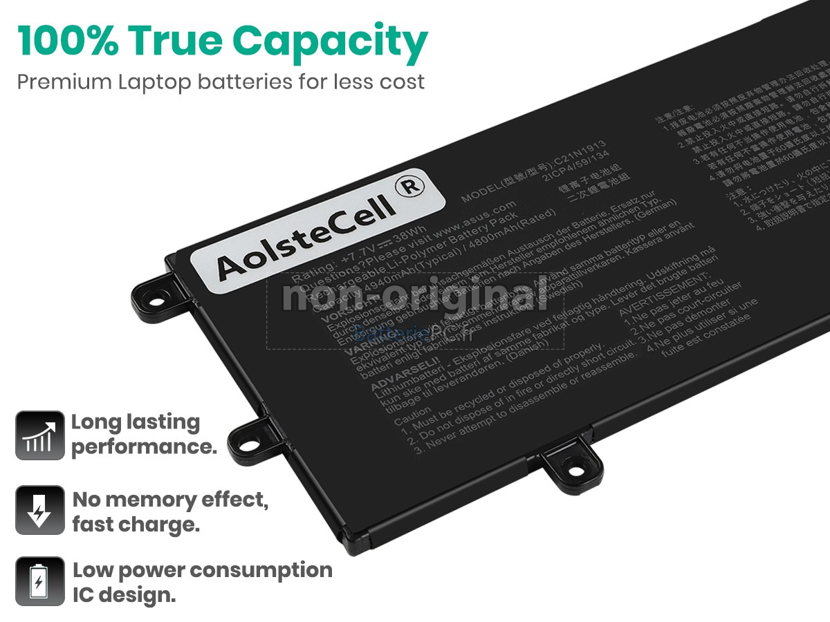 batterie pour Asus E210MA-GJ182TS