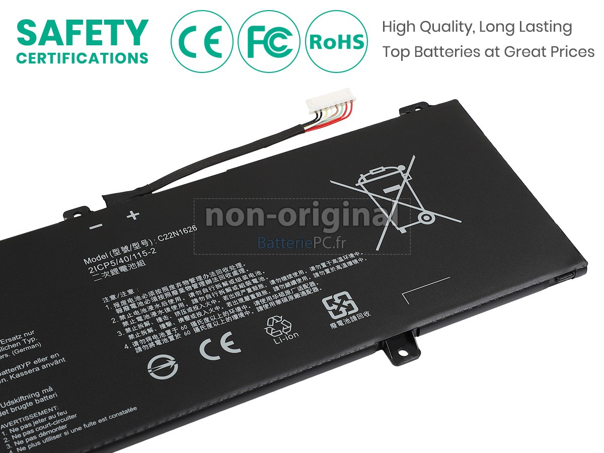 batterie pour Asus C22N1626