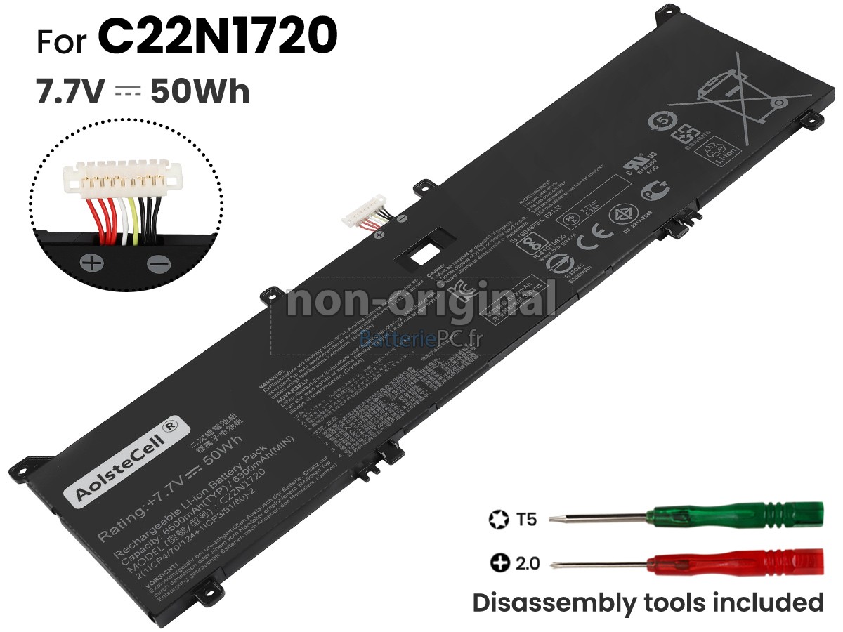 batterie pour Asus C22N1720