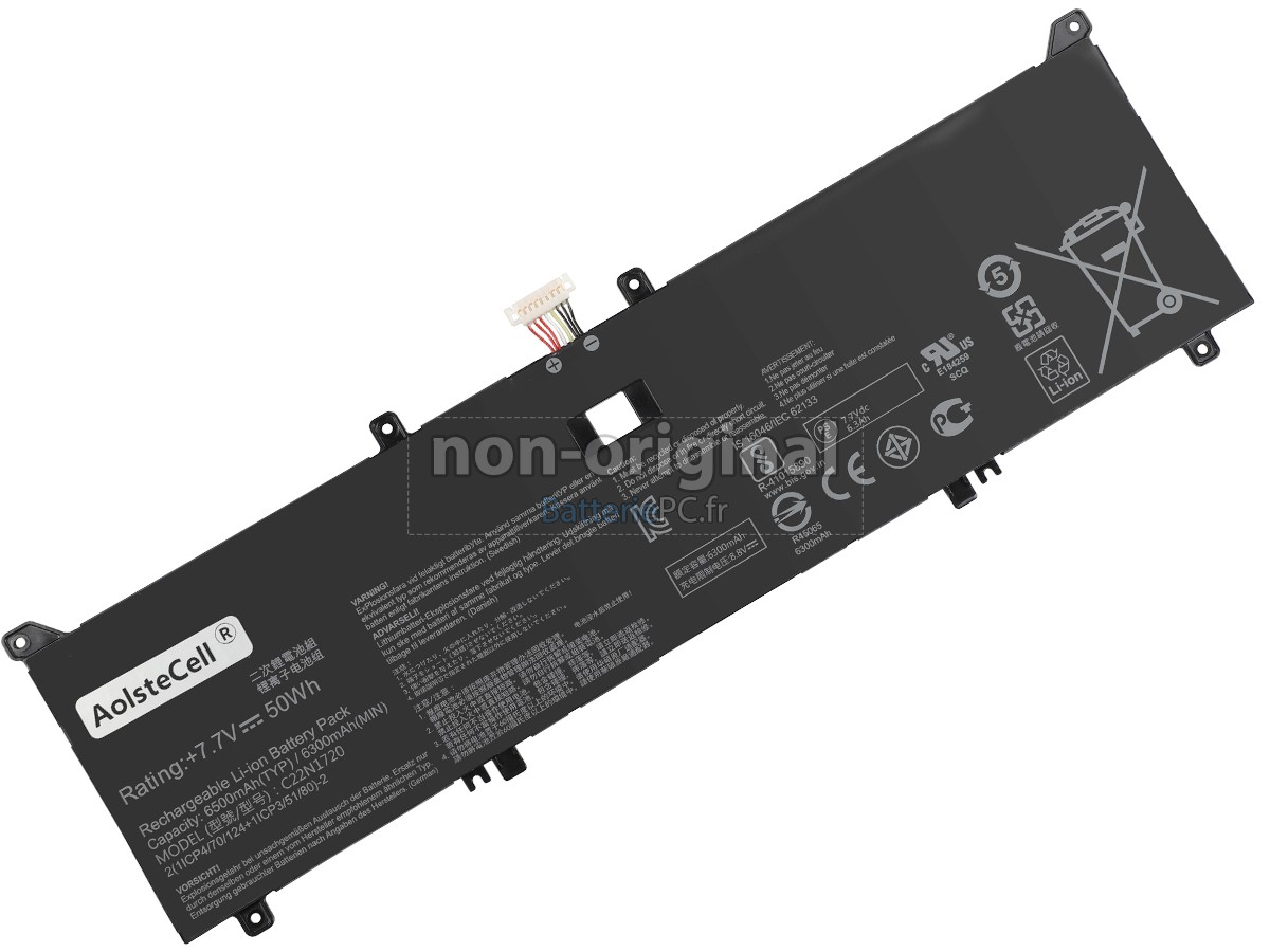 batterie pour Asus C22N1720