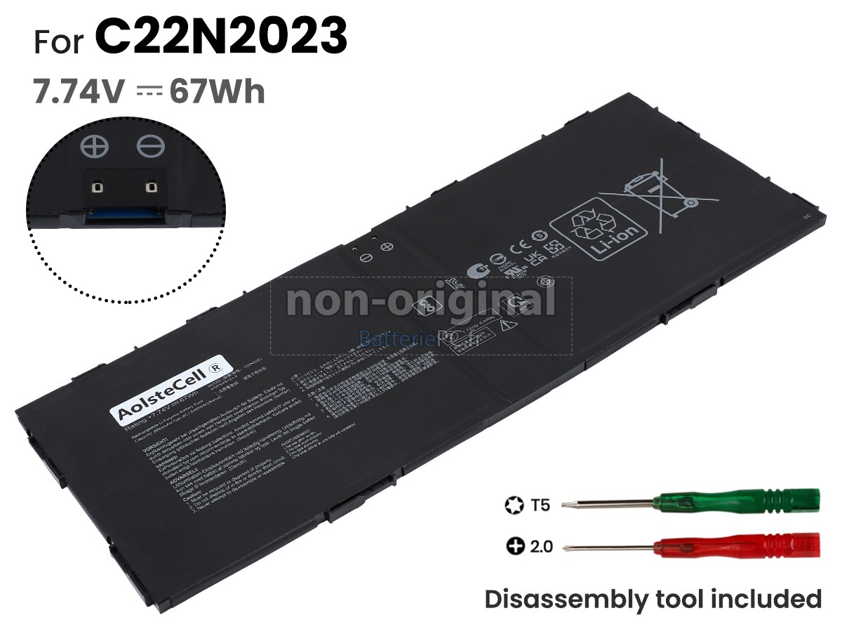 batterie pour Asus Chromebook CXB170CKA-BCL64N6