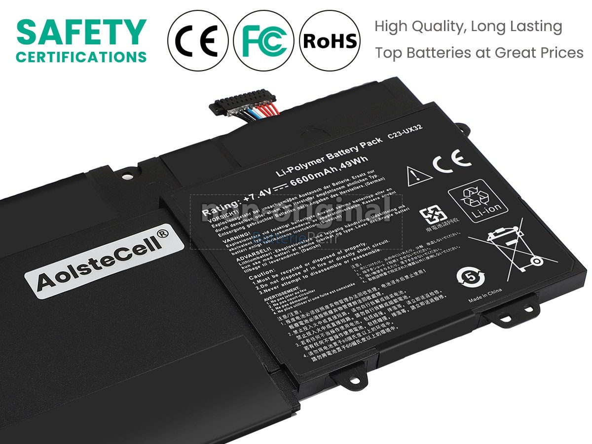 batterie pour Asus ZenBook UX32VD-R4002P