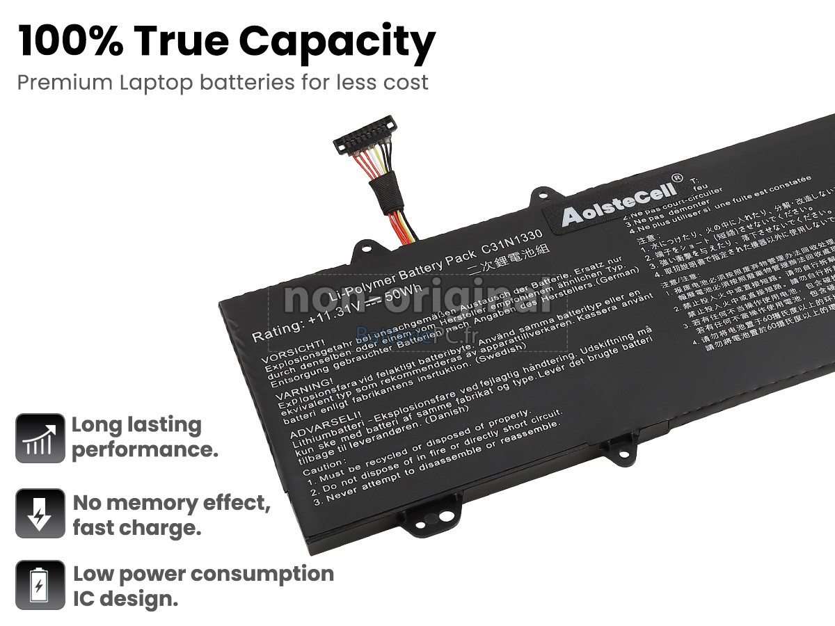 batterie pour Asus ZenBook UX32LN-R4053H