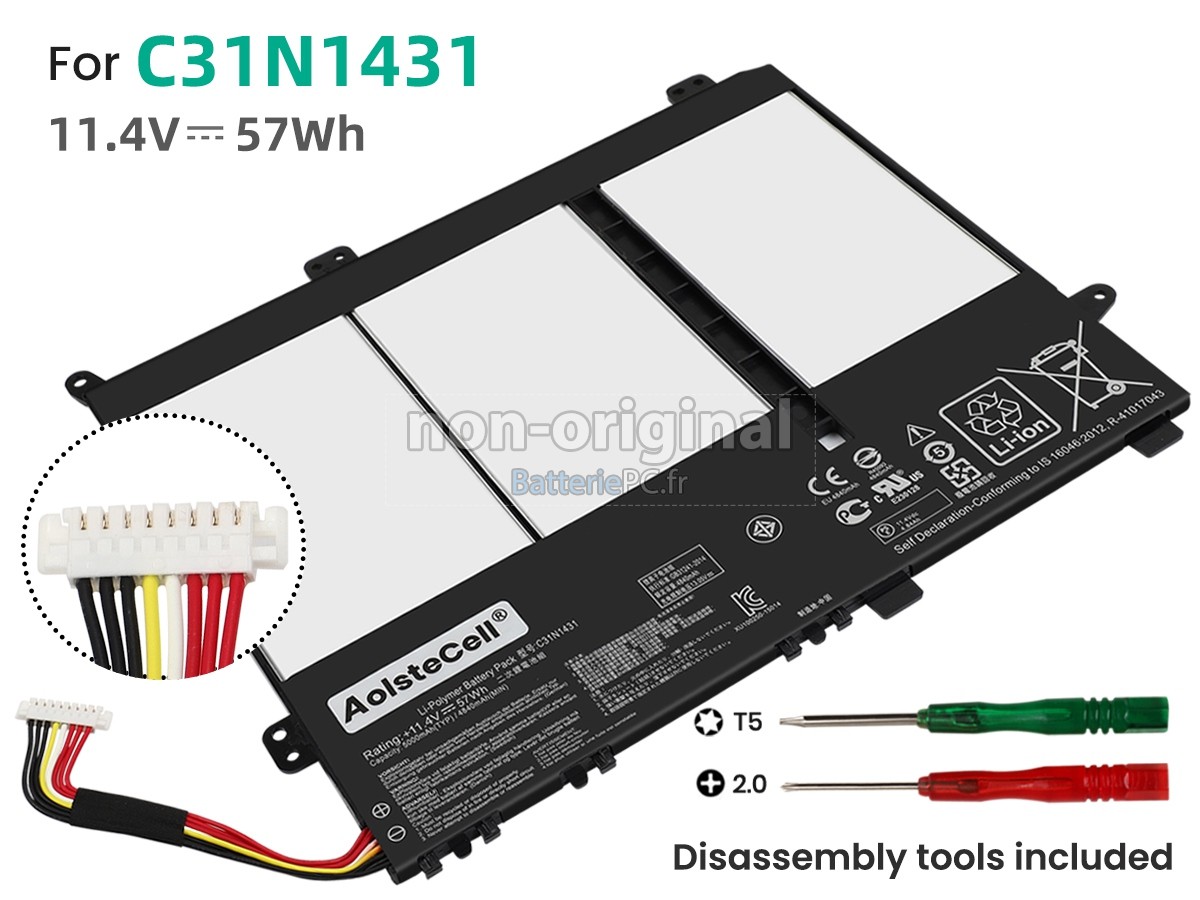 batterie pour Asus VivoBook R416SA
