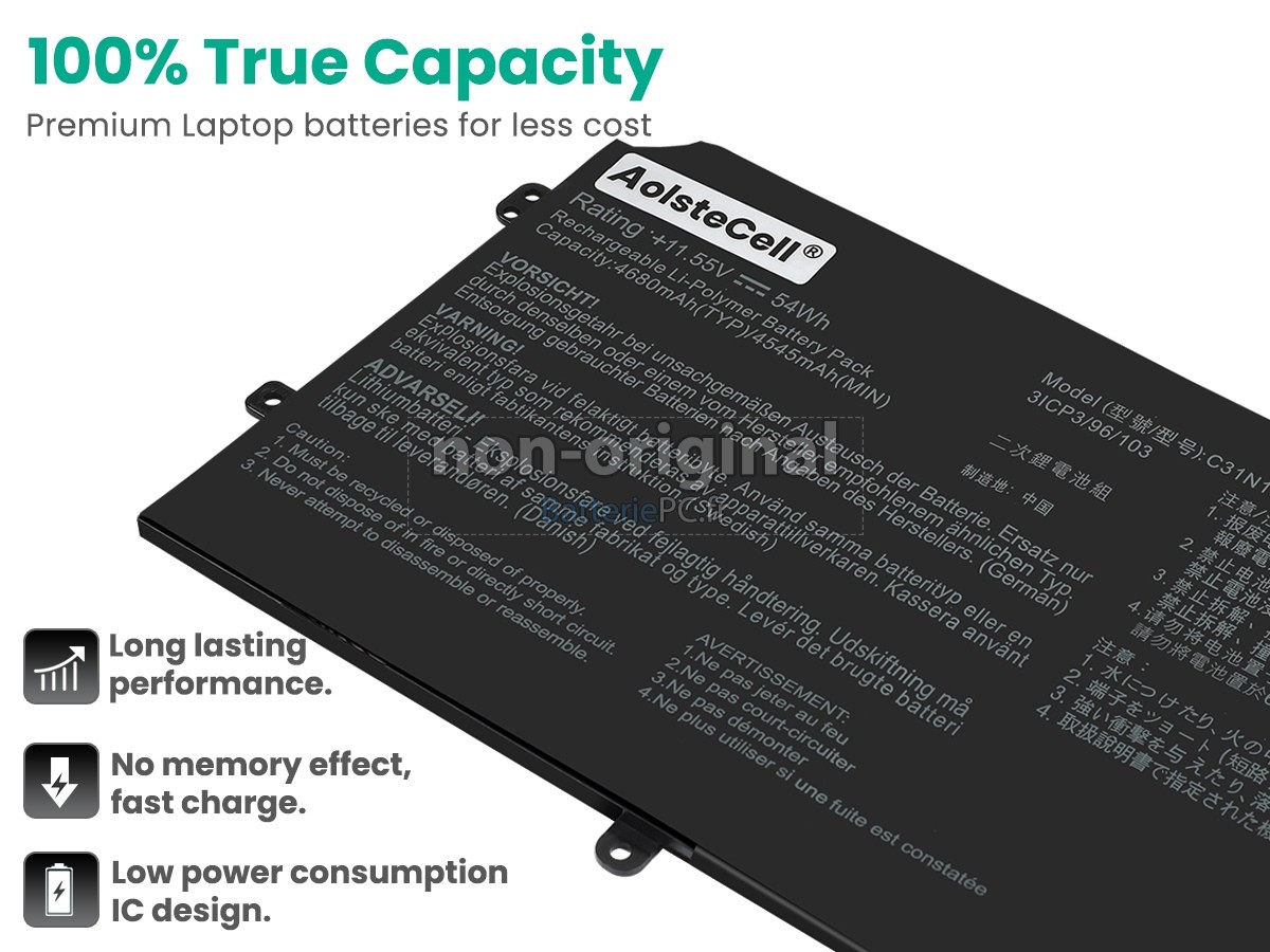 batterie pour Asus ZenBook Flip UX360CA-C4008T