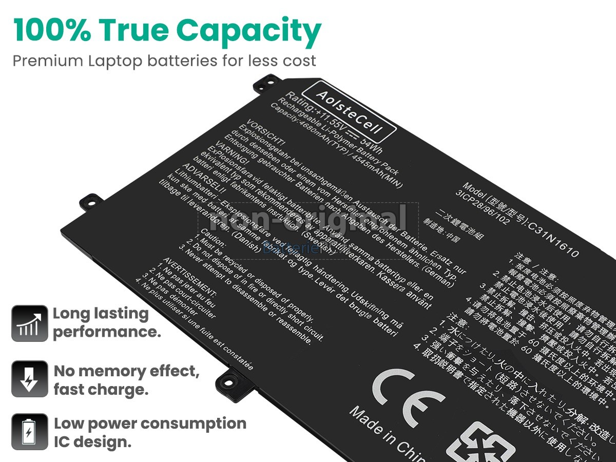 batterie pour Asus ZenBook UX330CA