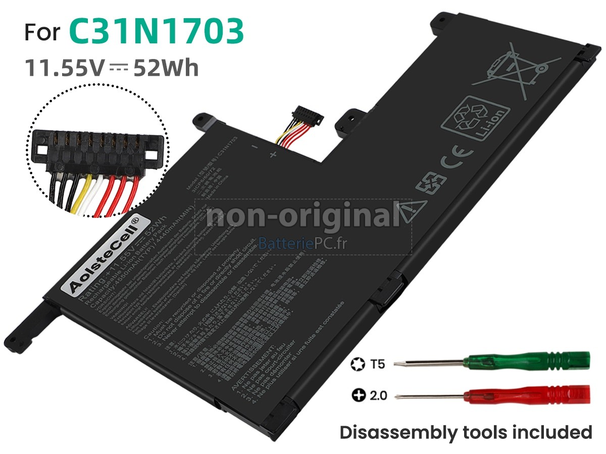 batterie pour Asus ZenBook Flip Q505UA