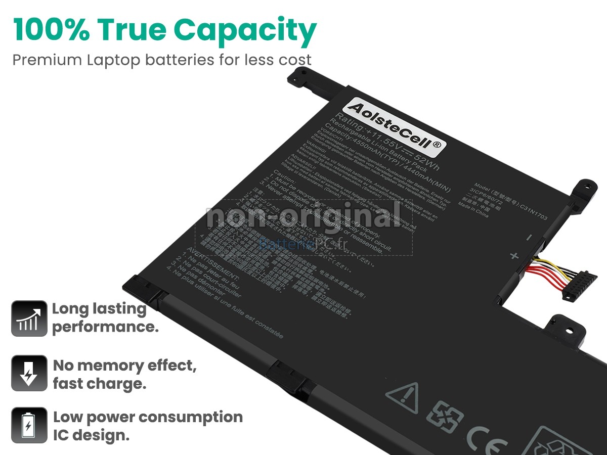 batterie pour Asus ZenBook Flip Q505UA