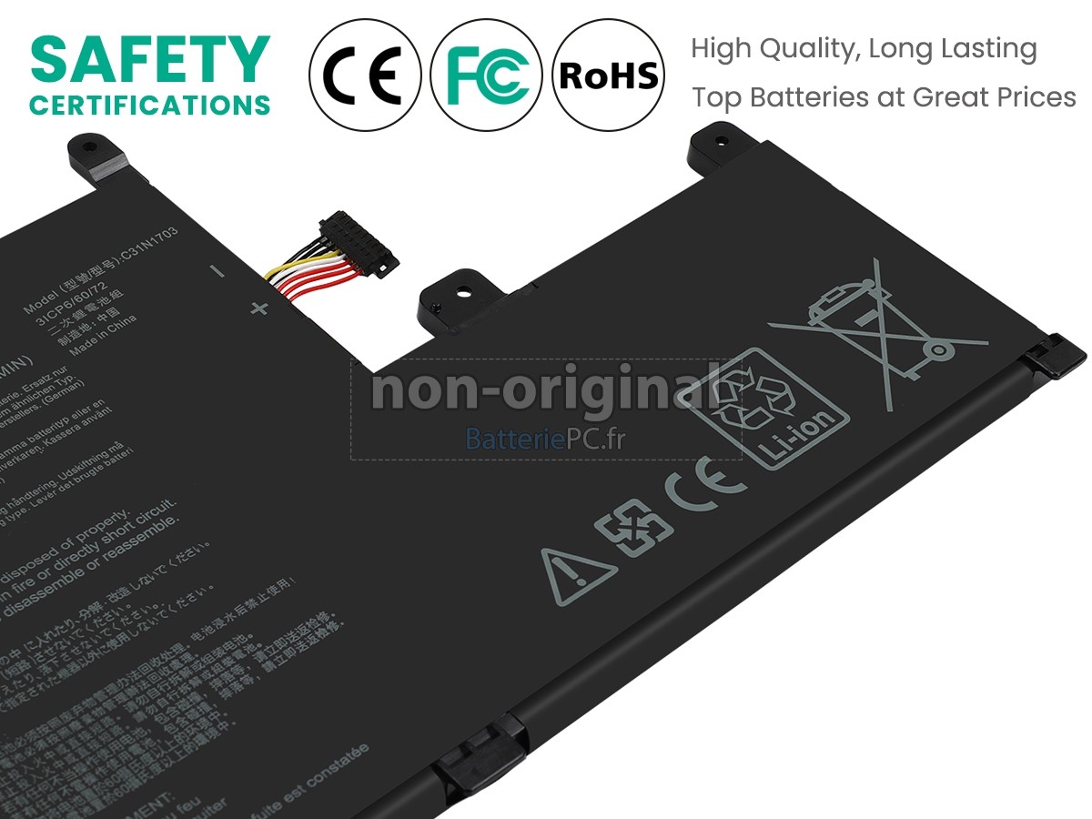 batterie pour Asus ZenBook Flip Q505UA