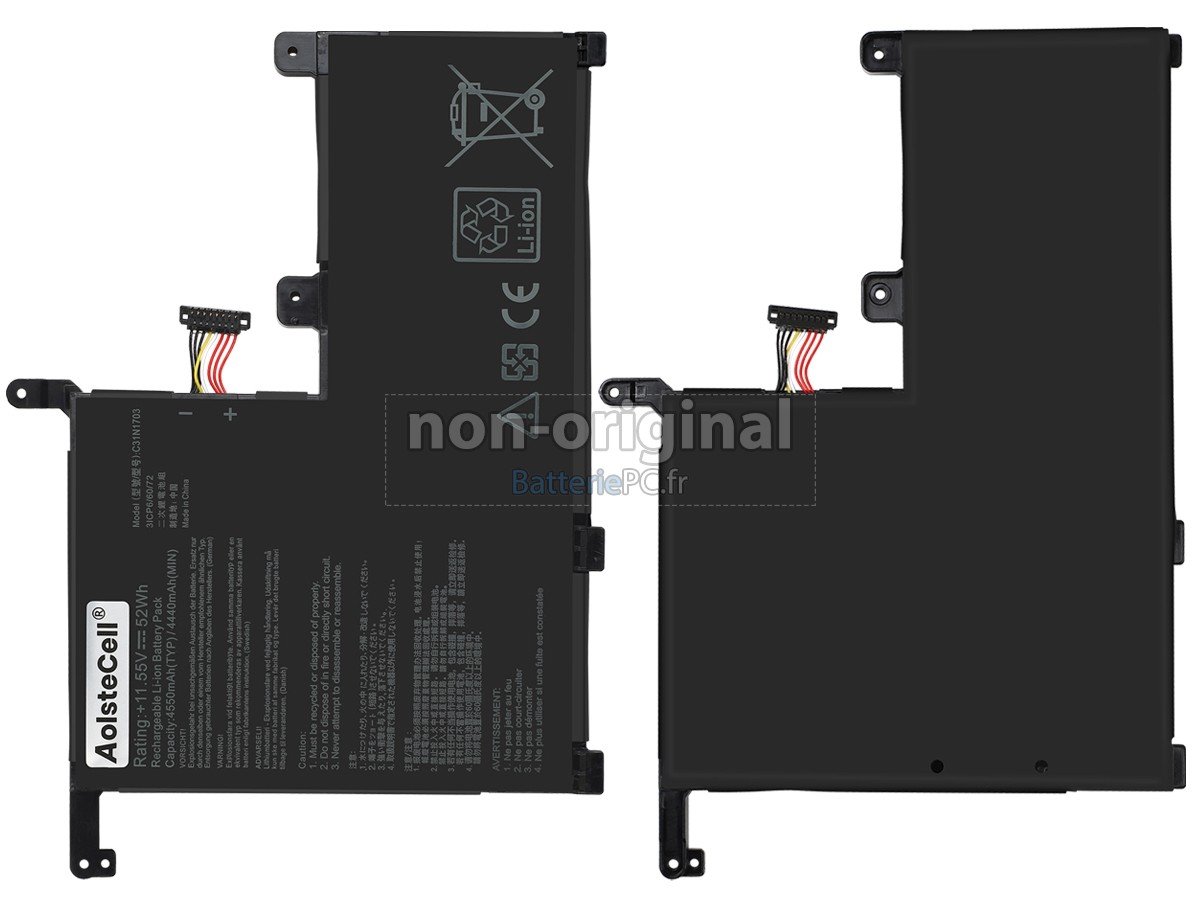batterie pour Asus ZenBook Flip Q505UA