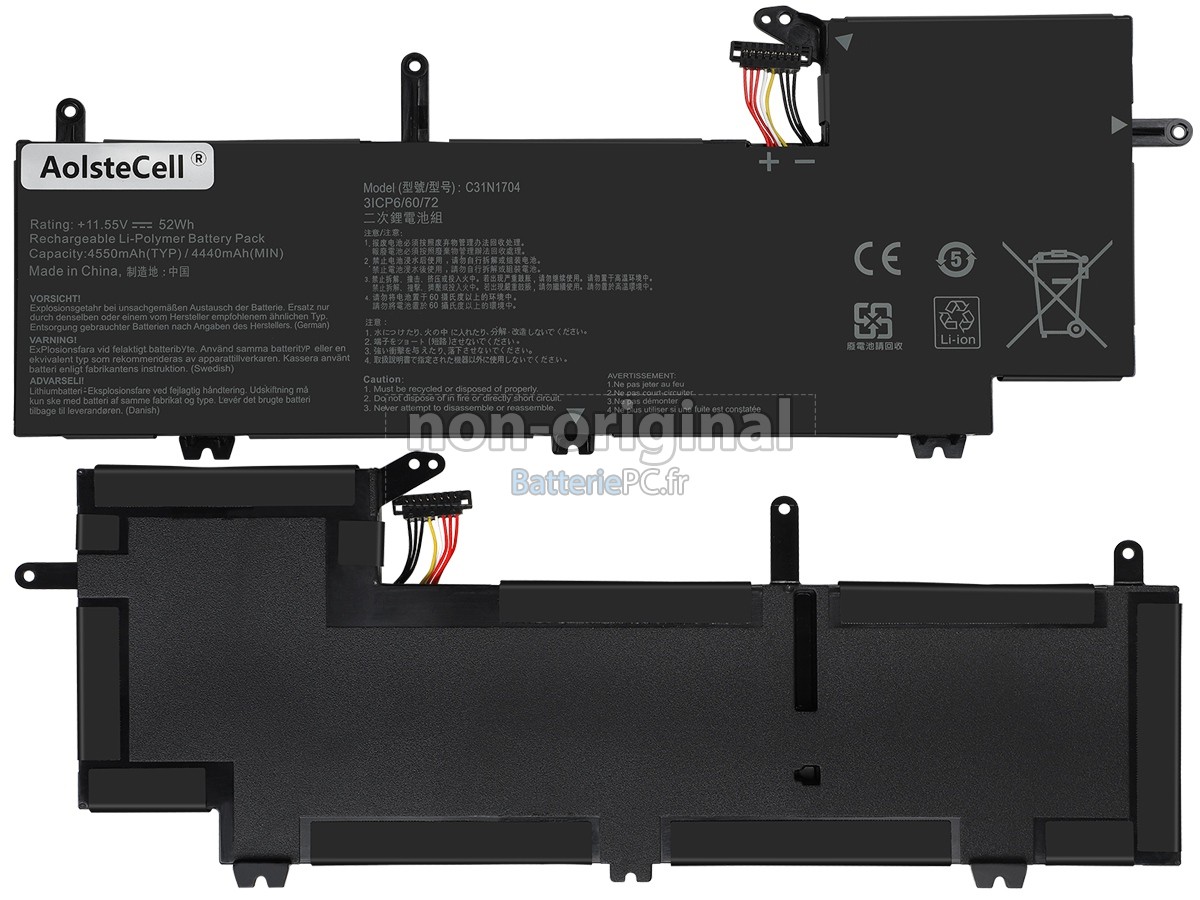 batterie pour Asus C31N1704