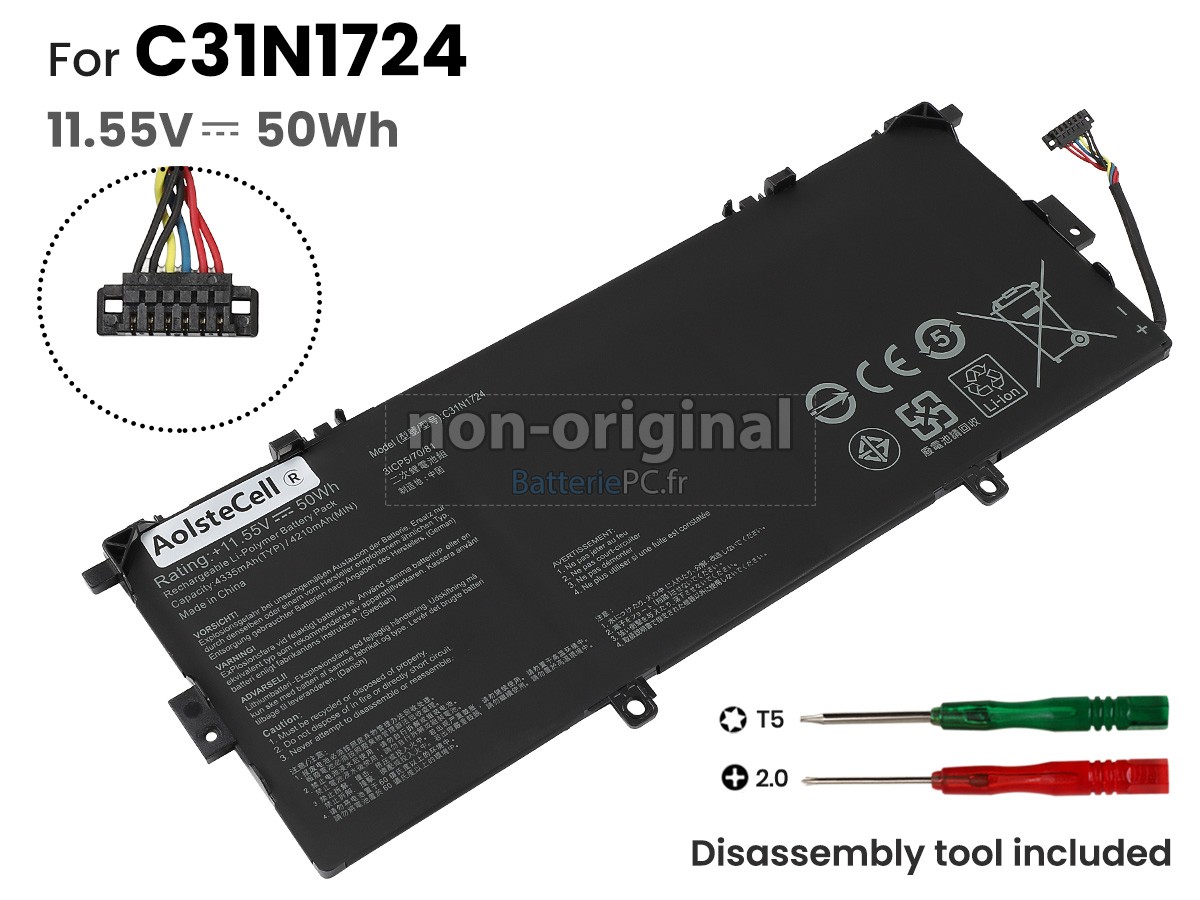batterie pour Asus ZenBook 13 UX331UAL