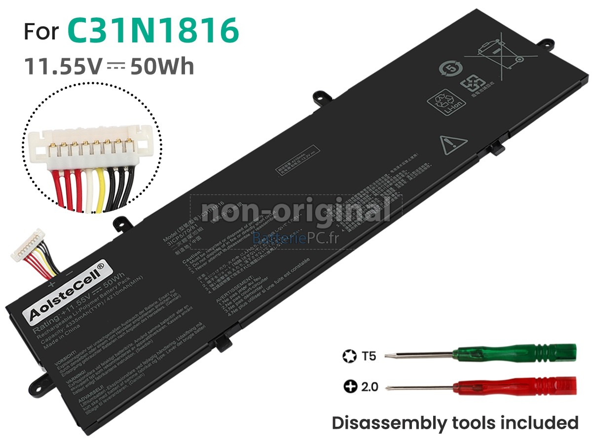 batterie pour Asus ZenBook Flip UX362FA-EL310T